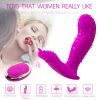 10 Vibration Modes Vibration Panty Vibrator for Women Waterproof Smooth Silicone Stimulator USB Rechargeable Portable Electric Dual Motor Silent Under